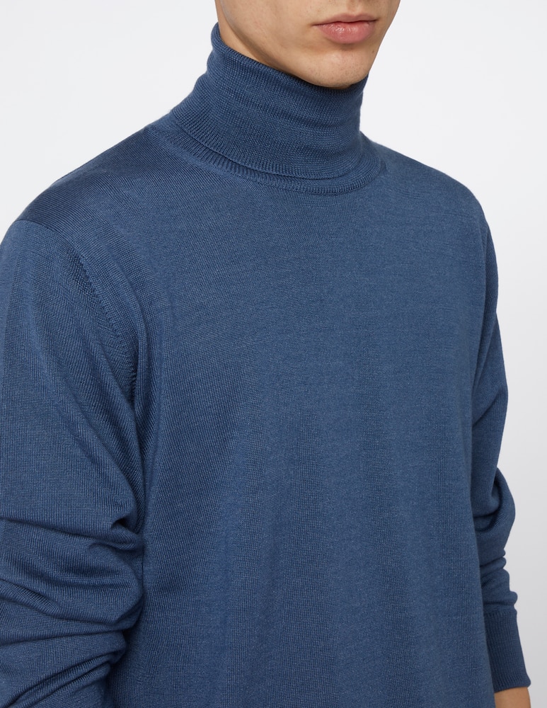 Rinascente Collection Maglia dolcevita in lana seta e cashmere f16 - immagine 4