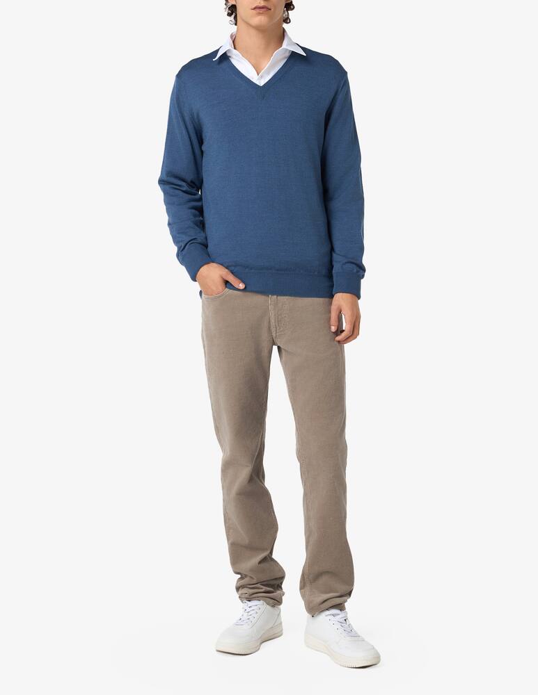 rinascente Rinascente Collection Maglia collo v in lata seta e cashmere