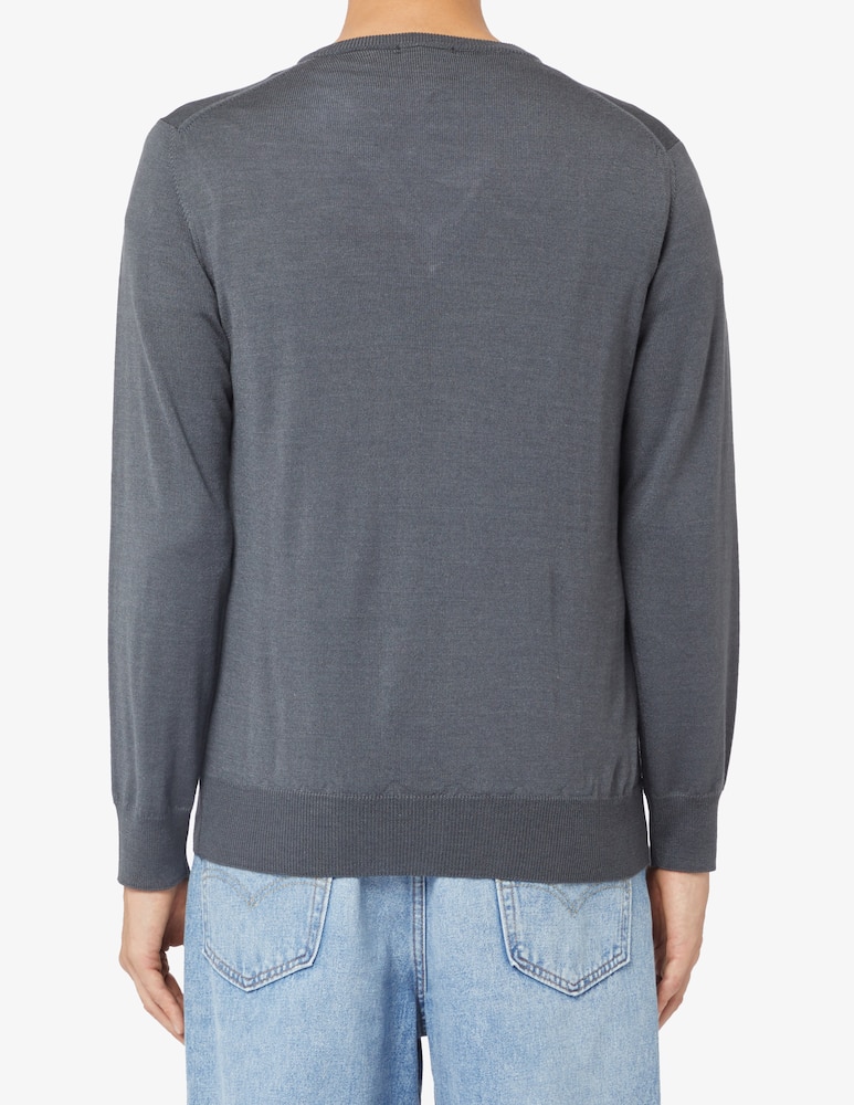 rinascente Rinascente Collection V neck wool silk and cashmere jumper