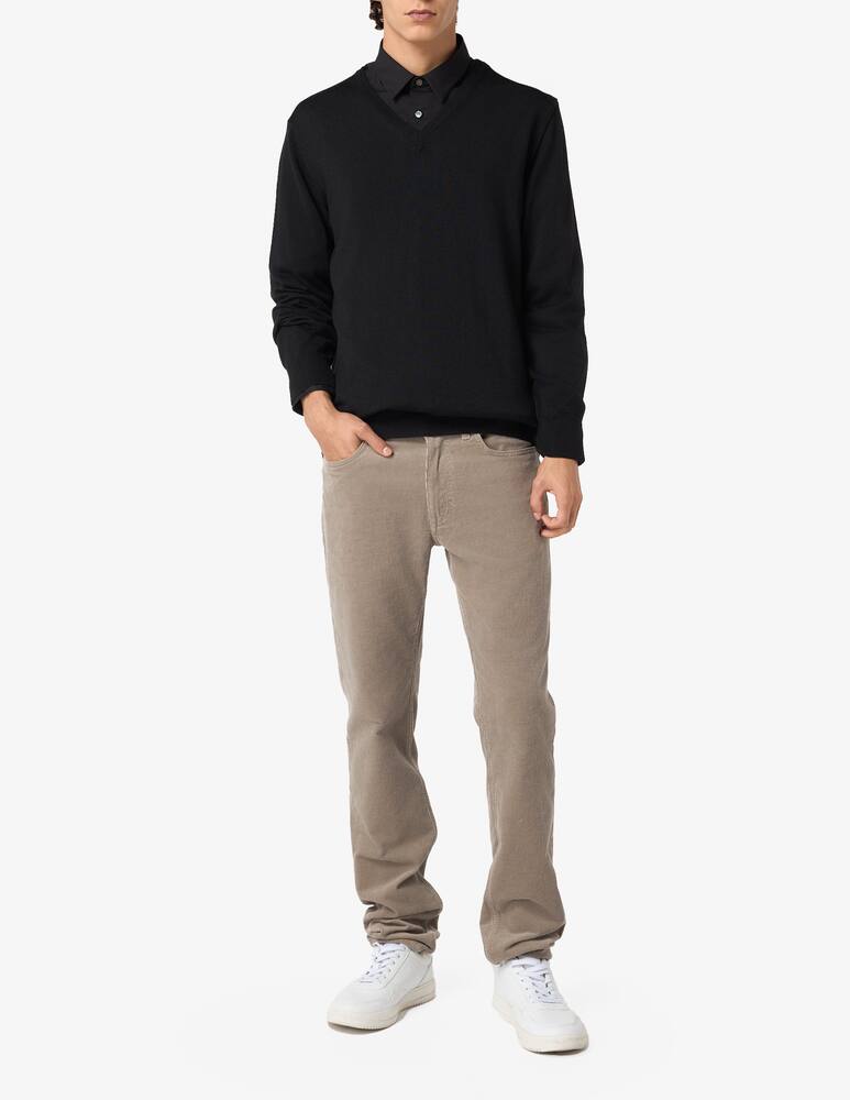 rinascente Rinascente Collection Maglia collo v in lata seta e cashmere