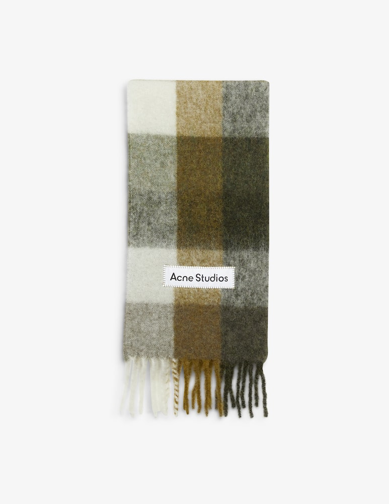 Acne Studios Sciarpa in mohair check - immagine 1 Acne Studios Sciarpa in mohair check - immagine 1