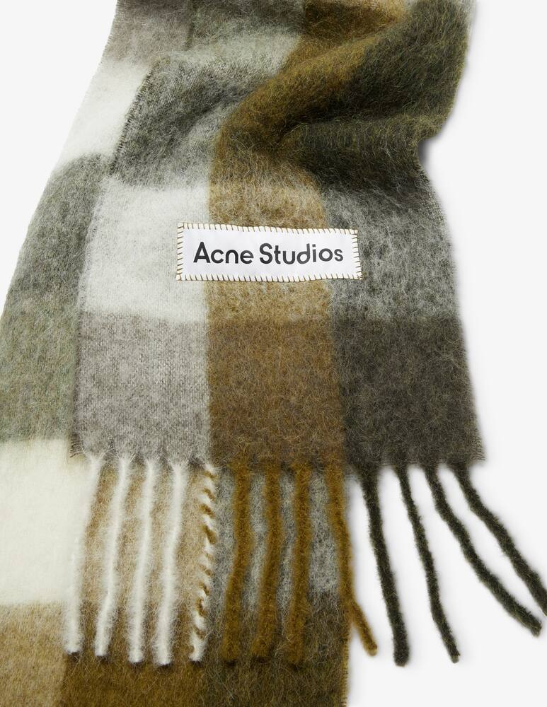 Acne Studios Sciarpa in mohair check - immagine 3 Acne Studios Sciarpa in mohair check - immagine 3