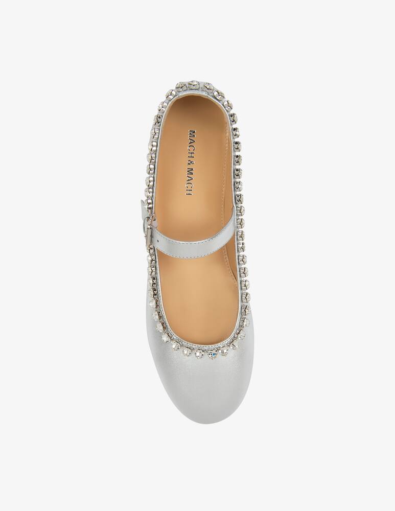 Mach & Mach Ballerine Audrey in pelle - immagine 4 Mach & Mach Ballerine Audrey in pelle - immagine 4