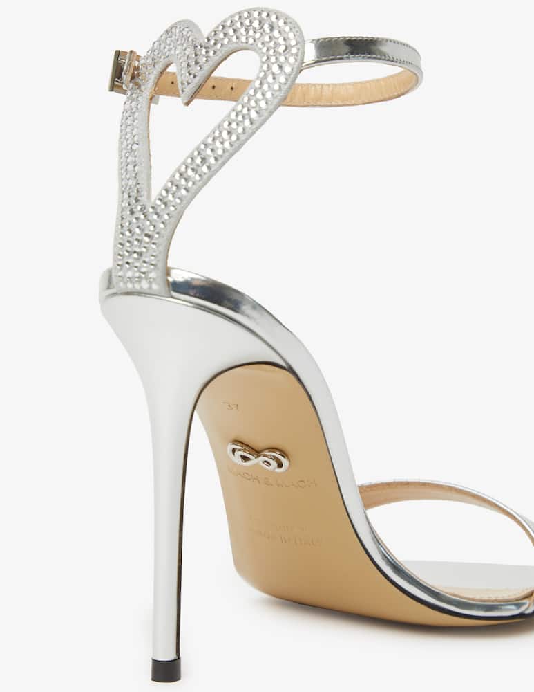 rinascente Mach & Mach Sandali con cuore cristallizzato