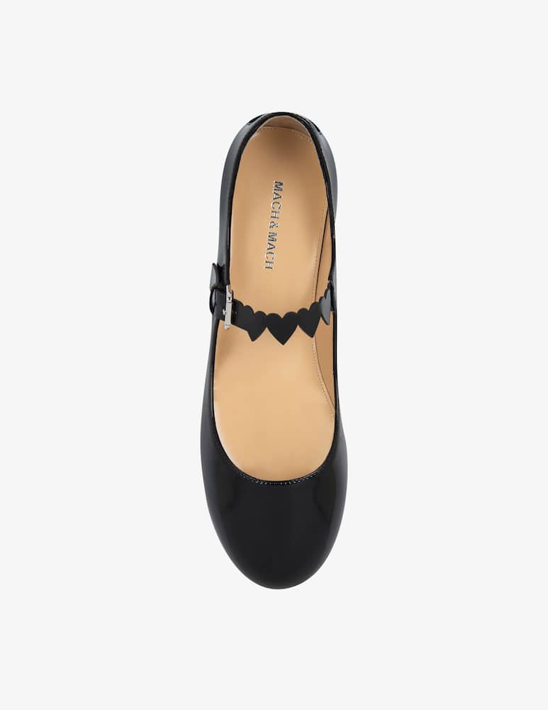 Mach & Mach Ballerine maryjane Petit Coeur - immagine 4 Mach & Mach Ballerine maryjane Petit Coeur - immagine 4