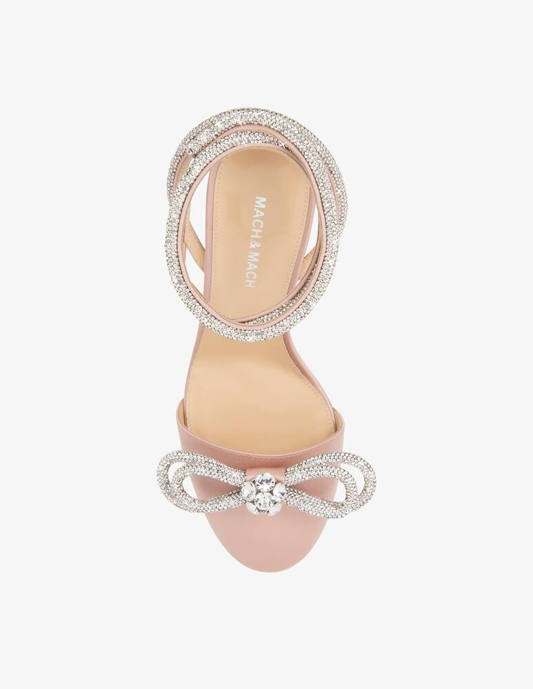 rinascente Mach & Mach Sandali in raso con doppio fiocco