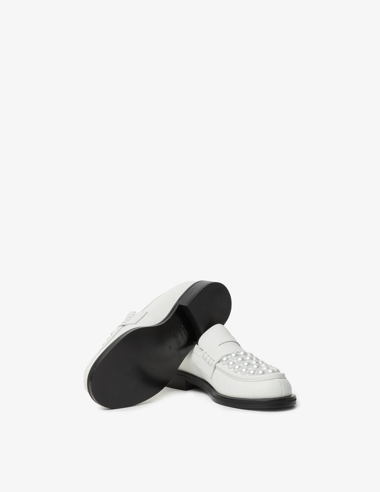 rinascente Mach & Mach Mocassini in pelle con perle Sirene