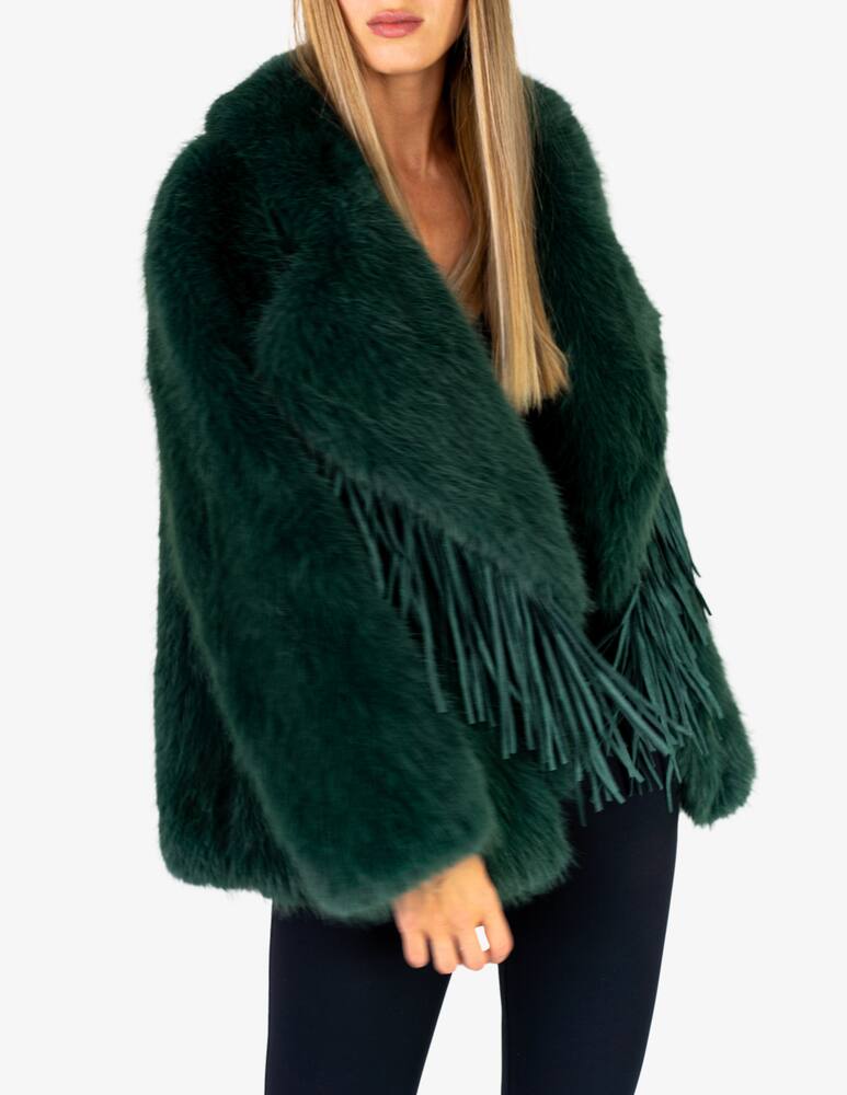 Le Volière Oversized fauxfur fringes jacket - picture 6 Le Volière Oversized fauxfur fringes jacket - picture 6