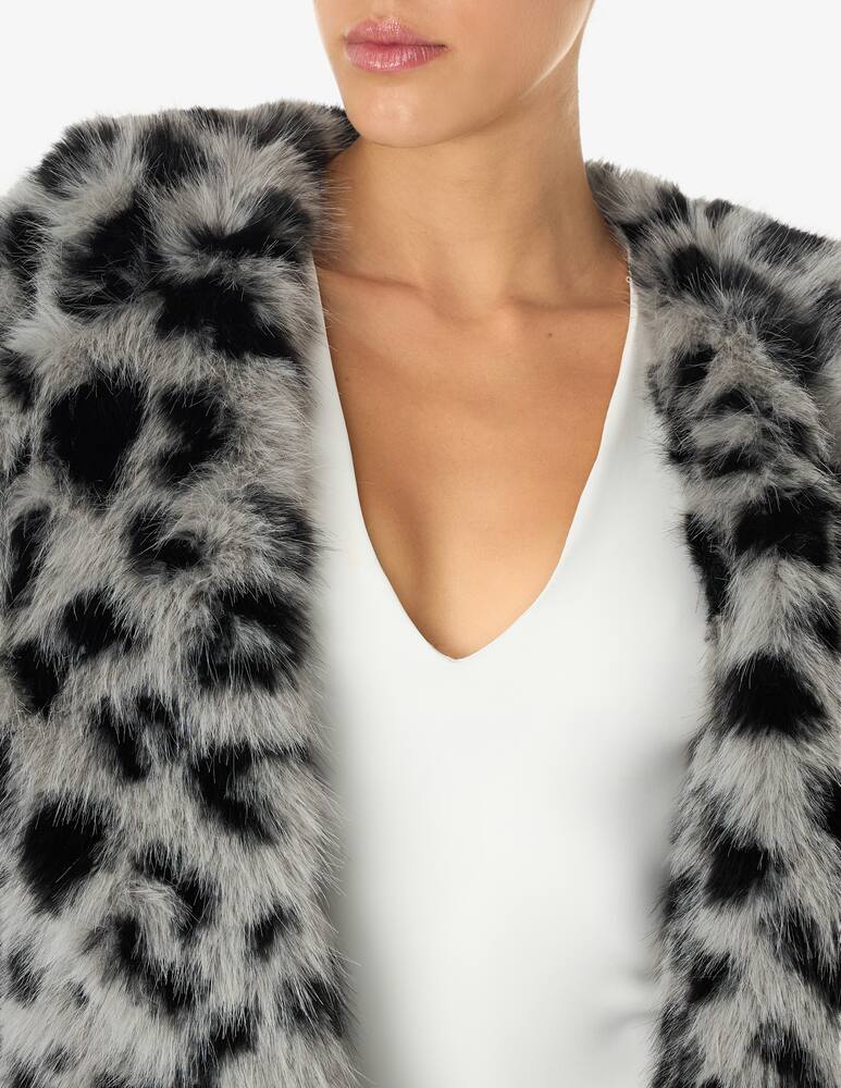 rinascente Le Volière Fauxfur jacket