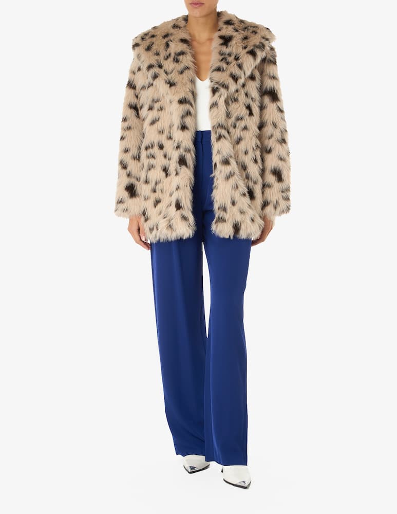 rinascente Le Volière Cappotto in pelliccia sintetica