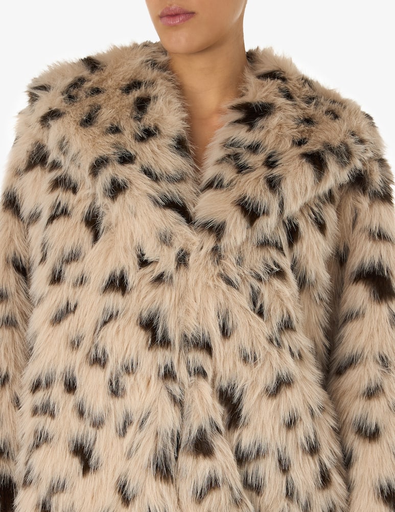 rinascente Le Volière Cappotto in pelliccia sintetica