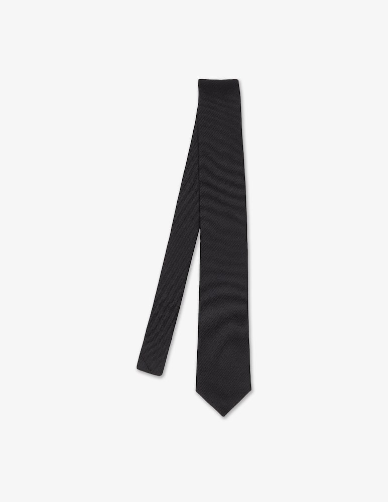 Sartoria Italiana Cravatta micro fantasia tinta unita 7,5 - immagine 1 Sartoria Italiana Cravatta micro fantasia tinta unita 7,5 - immagine 1