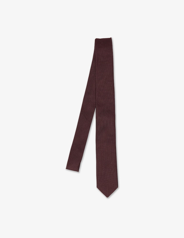 Sartoria Italiana Cravatta micro fantasia tinta unita 6 - immagine 1 Sartoria Italiana Cravatta micro fantasia tinta unita 6 - immagine 1