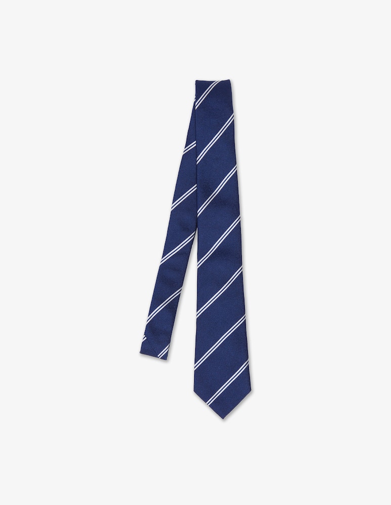 Sartoria Italiana Cravatta micro fantasia paisley tinta unita 7,5 - immagine 1 Sartoria Italiana Cravatta micro fantasia paisley tinta unita 7,5 - immagine 1
