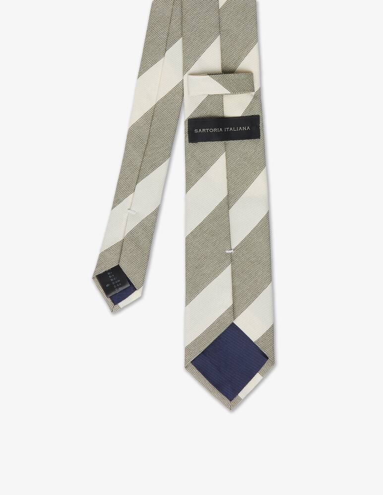 Sartoria Italiana Cravatta micro fantasia tinta unita 7,5 - immagine 2 Sartoria Italiana Cravatta micro fantasia tinta unita 7,5 - immagine 2