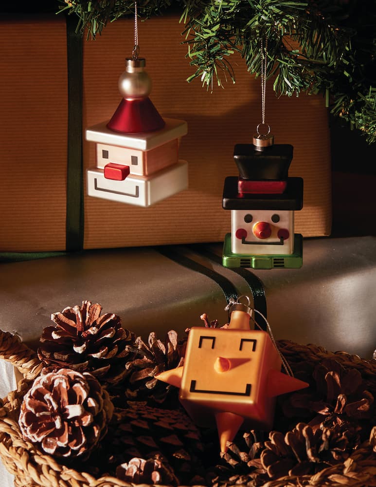 Alessi Snow Cube Christmas Decoration - picture 2