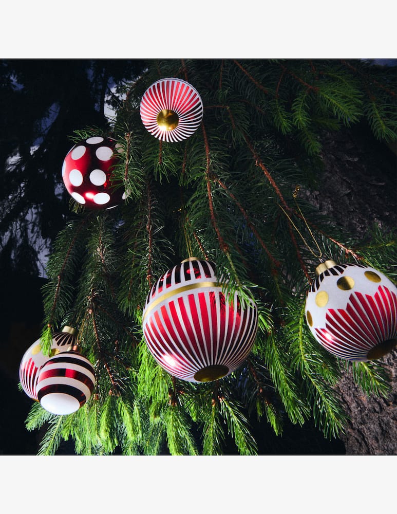Alessi Delight Christmas bauble set 2pcs - picture 3 Alessi Delight Christmas bauble set 2pcs - picture 3
