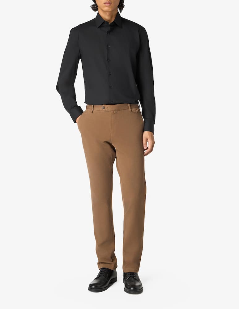 rinascente Calvin Klein Poplin stretch regular fitted shirt