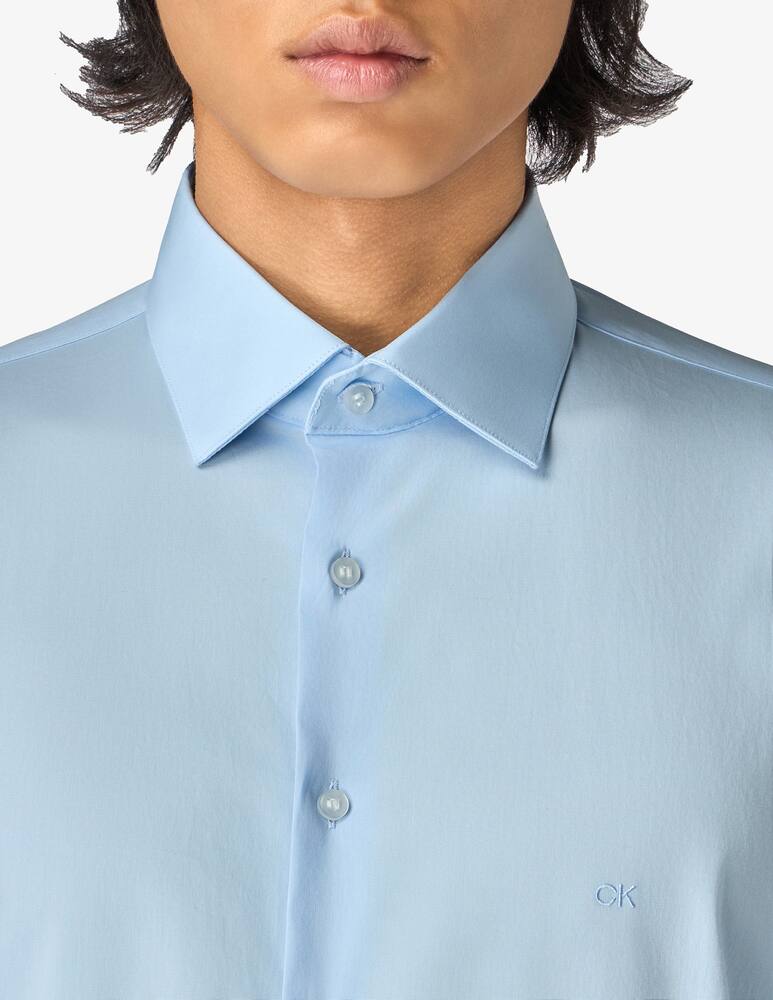 rinascente Calvin Klein Camicia poplin stretch regular fitted