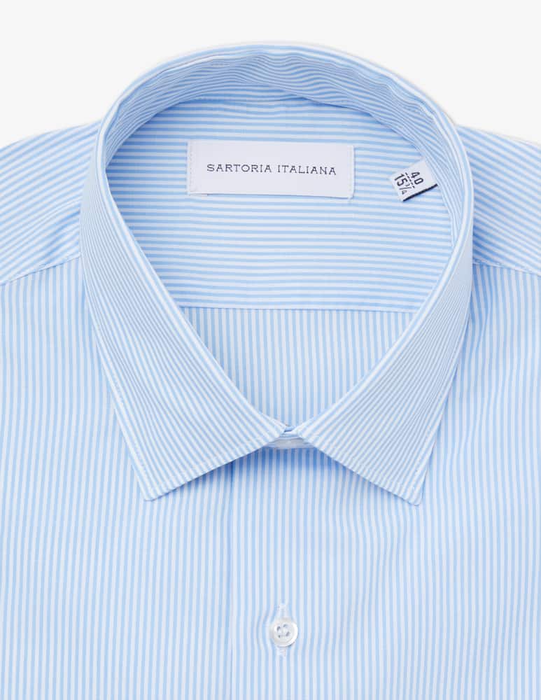 Sartoria Italiana Camicia modern popeline bastoncino - immagine 2 Sartoria Italiana Camicia modern popeline bastoncino - immagine 2