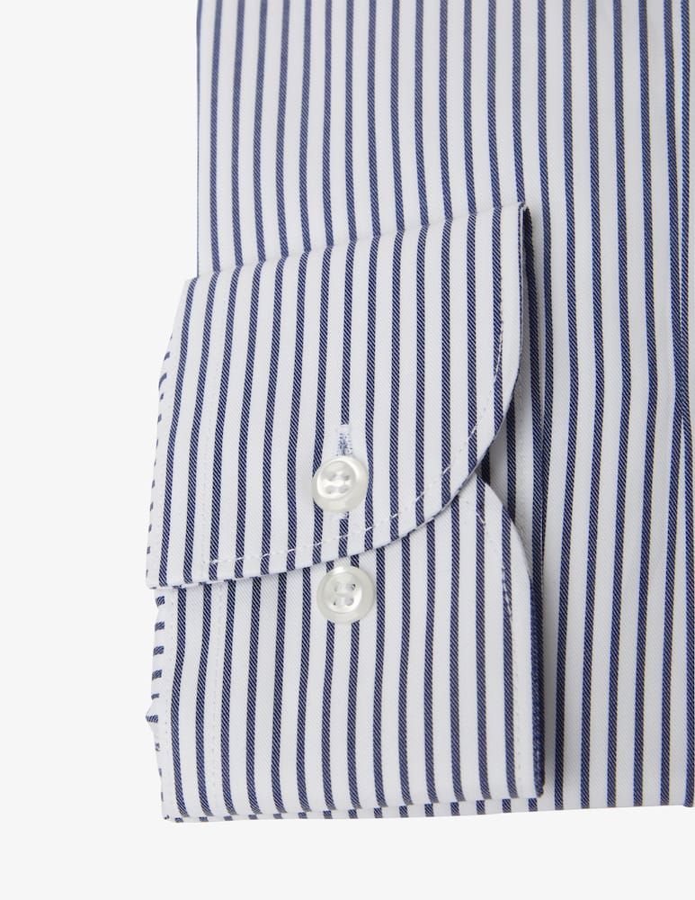 Sartoria Italiana Camicia regular twill riga - immagine 3 Sartoria Italiana Camicia regular twill riga - immagine 3
