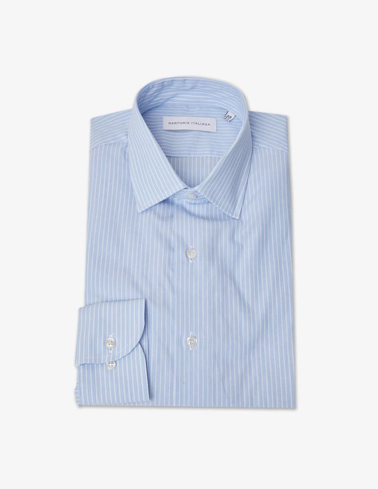 Sartoria Italiana Regular fil-a-fil shirt - picture 1 Sartoria Italiana Regular fil-a-fil shirt - picture 1