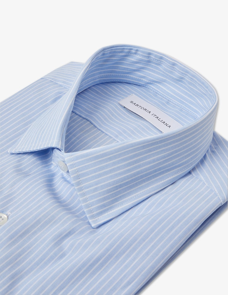 Sartoria Italiana Regular fil-a-fil shirt - picture 2 Sartoria Italiana Regular fil-a-fil shirt - picture 2