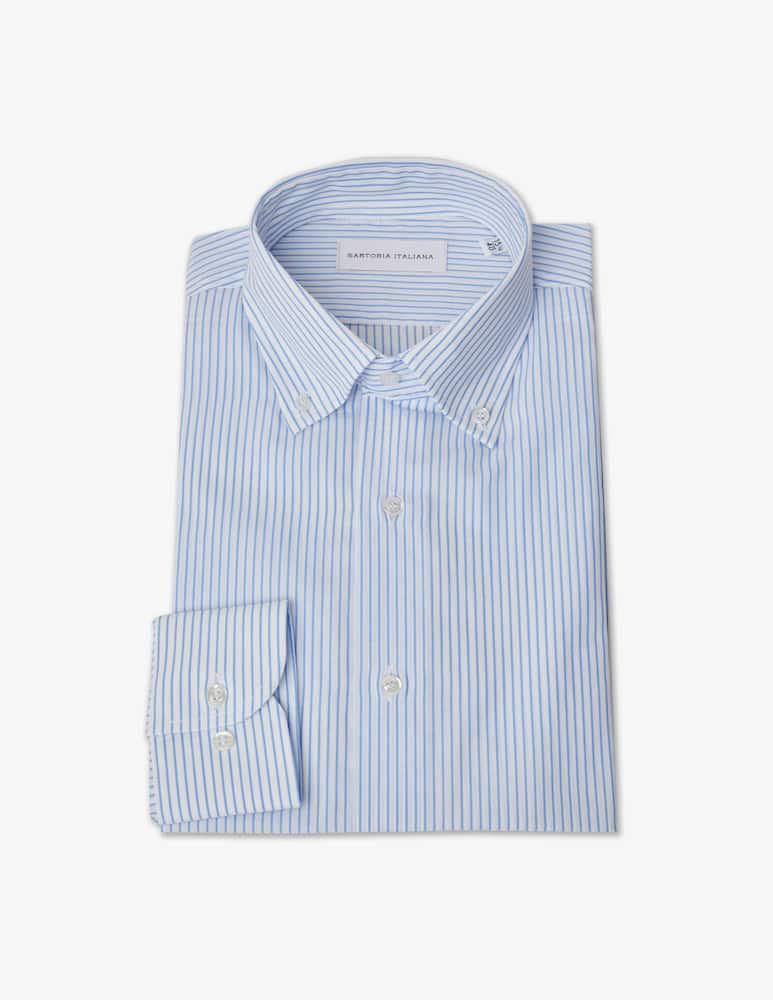 Sartoria Italiana Camicia regular popelin riga - immagine 1 Sartoria Italiana Camicia regular popelin riga - immagine 1