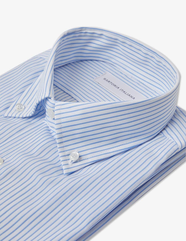 Sartoria Italiana Camicia regular popelin riga - immagine 2 Sartoria Italiana Camicia regular popelin riga - immagine 2