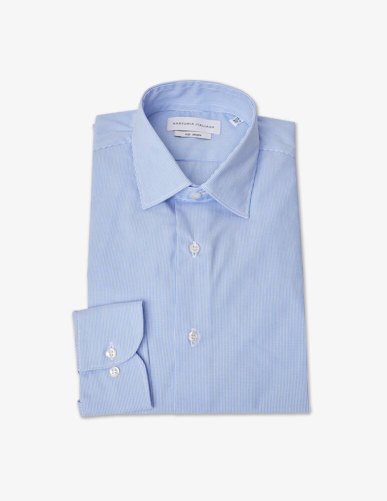 Sartoria Italiana Camicia modern popeline microriga - immagine 1 Sartoria Italiana Camicia modern popeline microriga - immagine 1