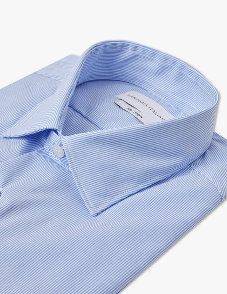 Sartoria Italiana Camicia modern popeline microriga - immagine 3 Sartoria Italiana Camicia modern popeline microriga - immagine 3