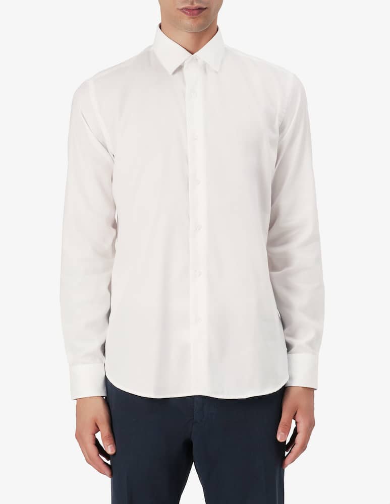 rinascente Sartoria Italiana Regular dobby no stiro shirt