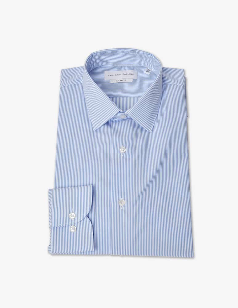 Sartoria Italiana Camicia regular popeline bastoncino - immagine 1 Sartoria Italiana Camicia regular popeline bastoncino - immagine 1