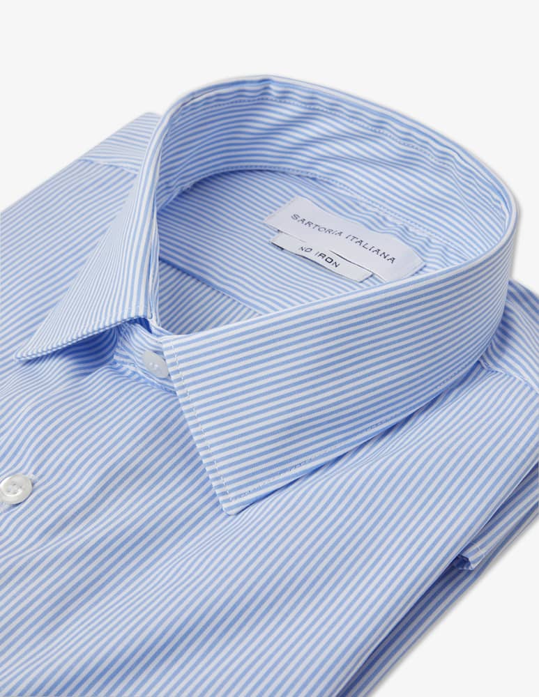 Sartoria Italiana Camicia regular popeline bastoncino - immagine 2 Sartoria Italiana Camicia regular popeline bastoncino - immagine 2