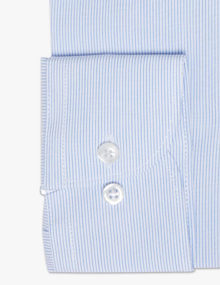 Sartoria Italiana Camicia modern popeline microrigata - immagine 3 Sartoria Italiana Camicia modern popeline microrigata - immagine 3