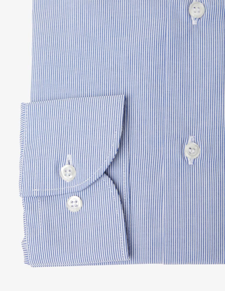 Sartoria Italiana Camicia modern popeline microriga - immagine 3 Sartoria Italiana Camicia modern popeline microriga - immagine 3
