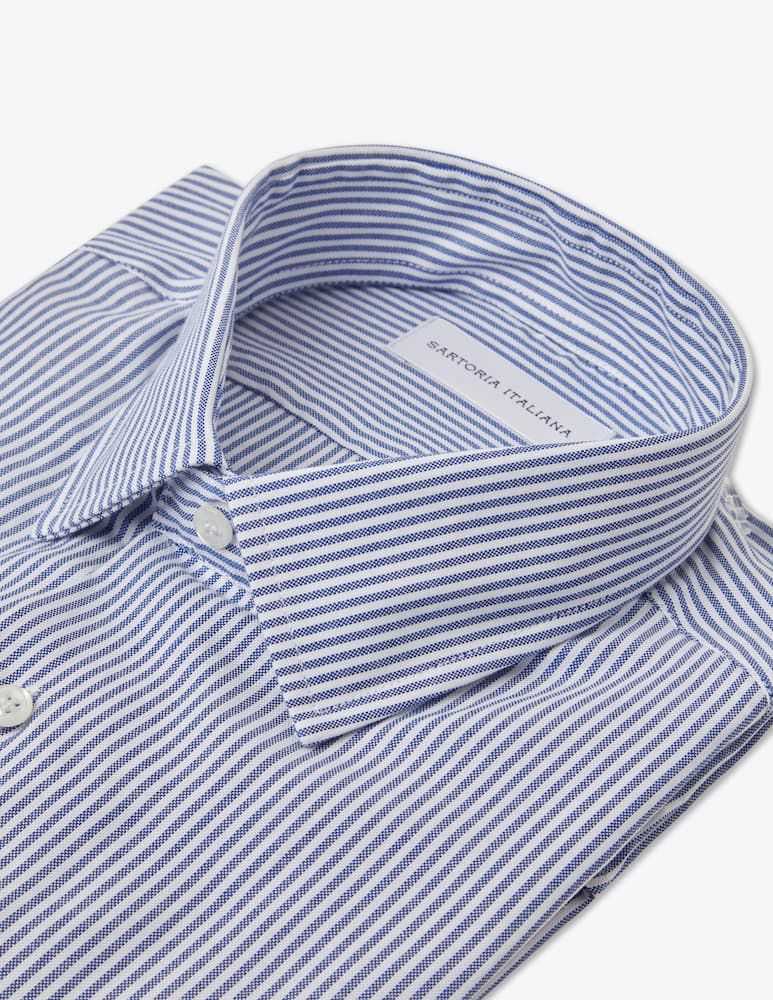 Sartoria Italiana Camicia regular oxford bastoncino - immagine 2 Sartoria Italiana Camicia regular oxford bastoncino - immagine 2