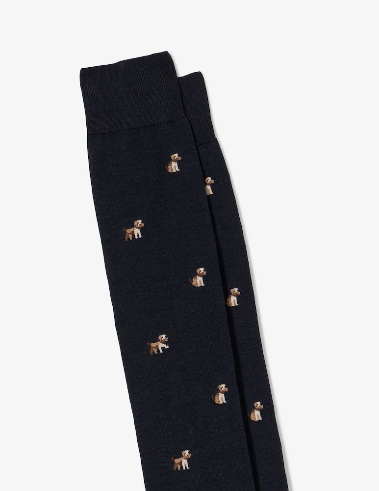 rinascente Sorley Schnauzer long socks