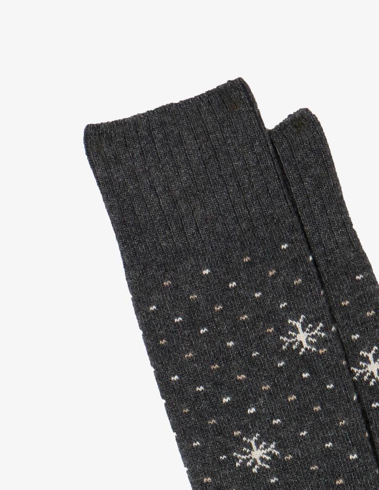 rinascente Sorley Gift box 2 paia di calze in chasmere con fantasia