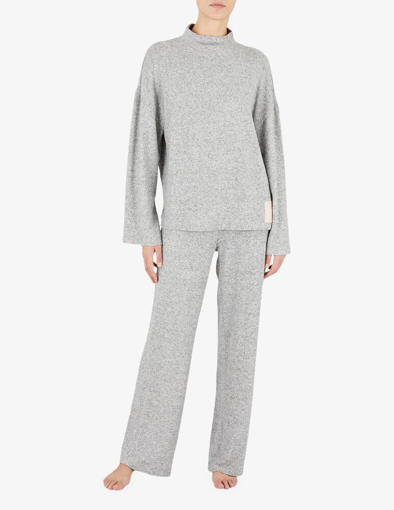 rinascente Emporio Armani Pigiama lungo in viscosa spazzolata