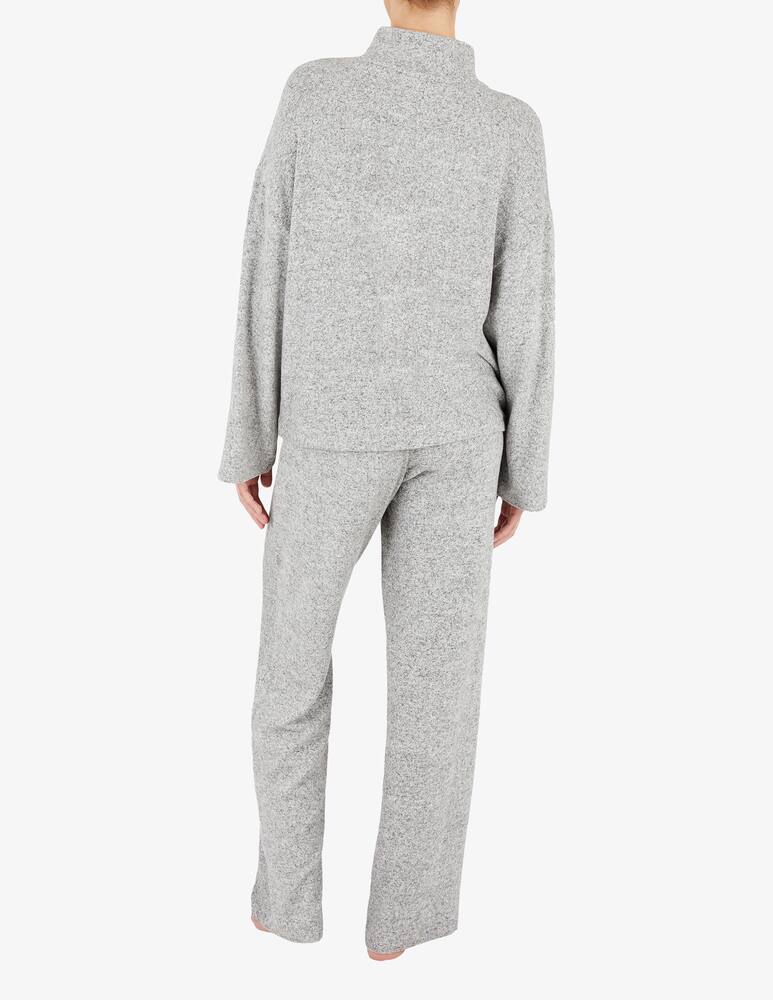 rinascente Emporio Armani Pigiama lungo in viscosa spazzolata