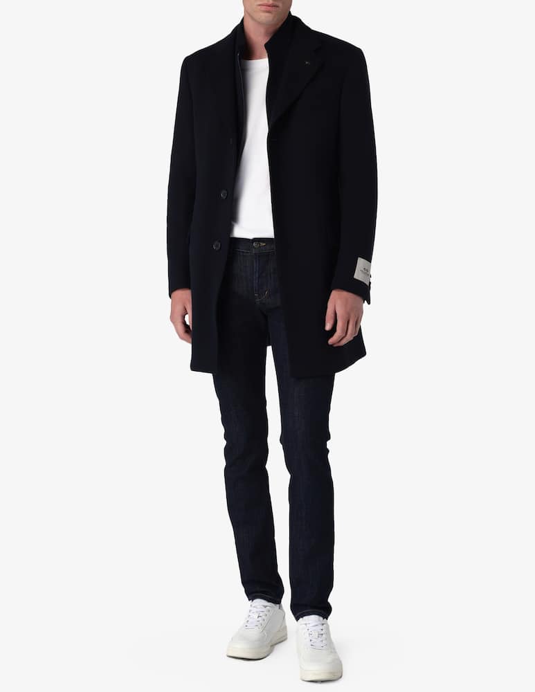 rinascente CC Collection Cappotto beaver con interno staccabile