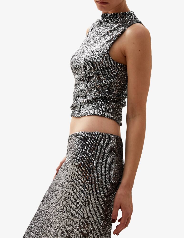 rinascente Alohas Carla sequins top