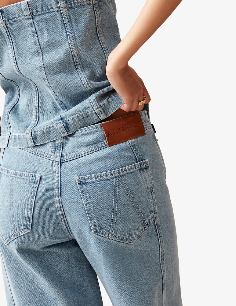 Alohas Magda denim pants - picture 4 Alohas Magda denim pants - picture 4