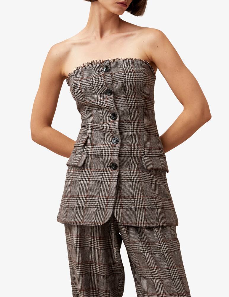 Alohas Gilet a quadri Deva - immagine 1 Alohas Gilet a quadri Deva - immagine 1