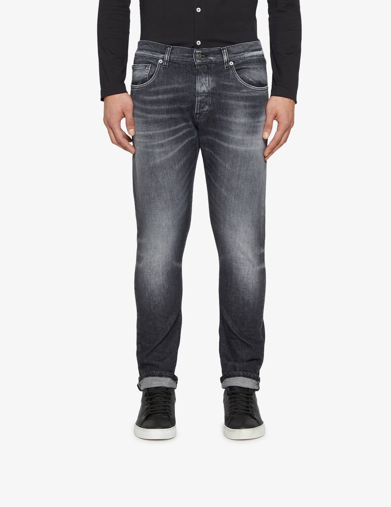 rinascente Dondup Jeans george nero lavato