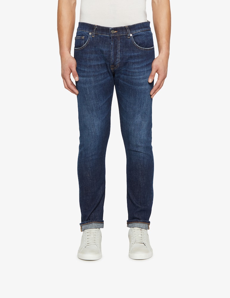 Dondup Jeans george blu scuro pulito - immagine 4 Dondup Jeans george blu scuro pulito - immagine 4