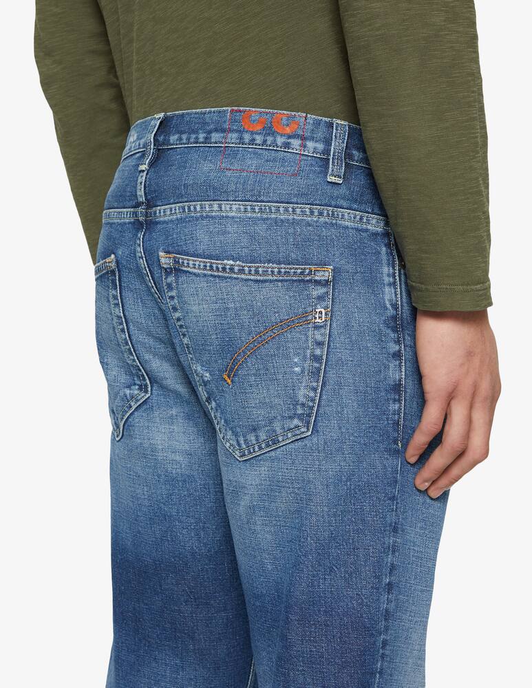 rinascente Dondup Pantalone brighton carrot blu medio