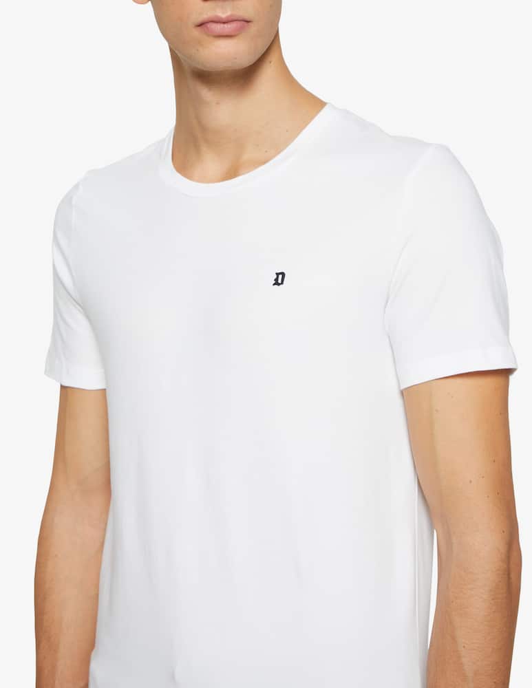 rinascente Dondup Maglietta basica loghino gomma