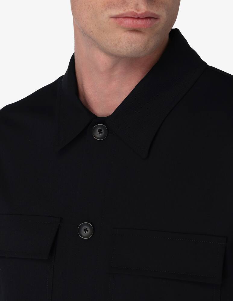 rinascente Misaky Cool wool overshirt